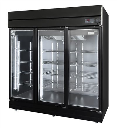 得意 變頻黑砂三門冷凍展示櫃